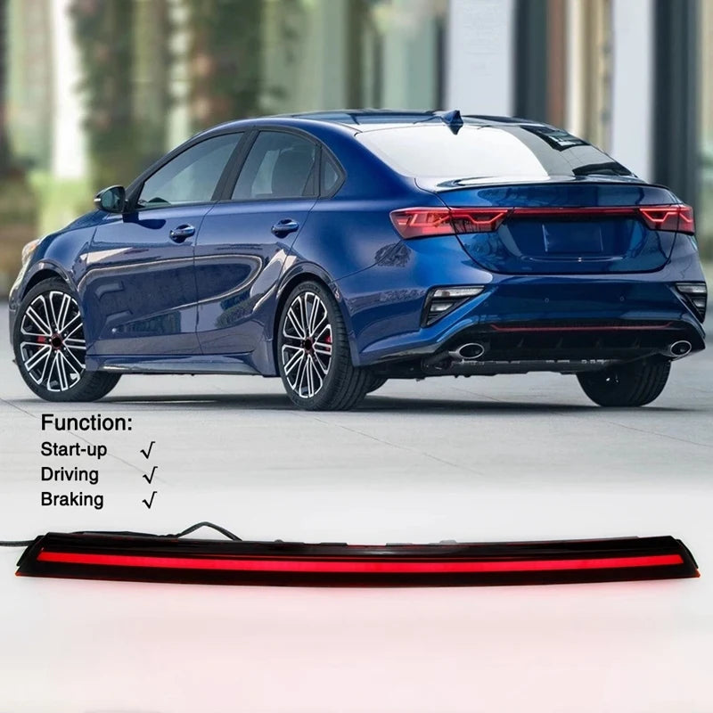 Kia Forte 2019 - 2021 Daylight Stop Light Brake Light With Running Signals Taillights LED Connector