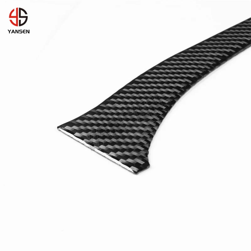 Carbon Fiber Car Interior Co-pilot Instrument Panel Sticker For Kia K3 Forte Cerato 2019 - 2024