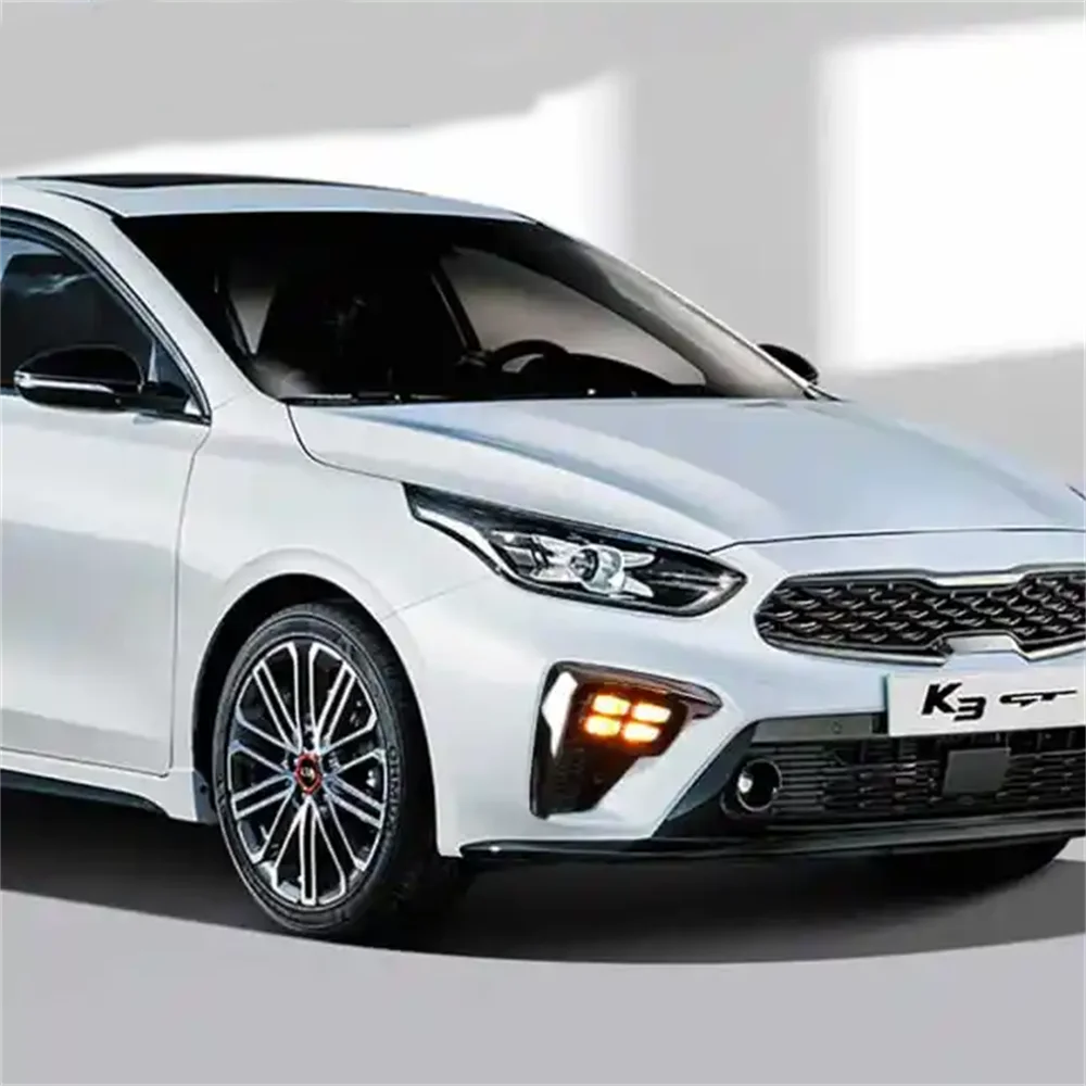 Kia Forte 2019 - 2021 Led Fog Lamp LED DRL With Yellow Signal