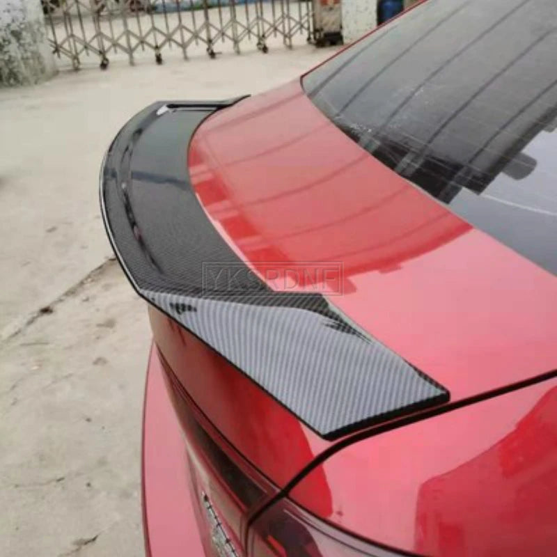 Hyundai Elantra spoiler 2017 - 2019 High Quality carbon fiber spoiler Car Rear Wing