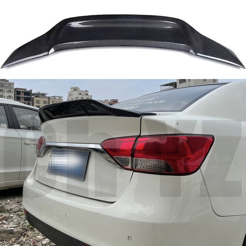 For Kia Forte 2009-2016 High Quality Rear Spoiler Trunk Lid Diffuser GT R Style