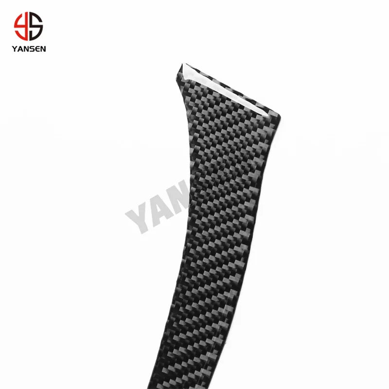 Carbon Fiber Car Interior Co-pilot Instrument Panel Sticker For Kia K3 Forte Cerato 2019 - 2024